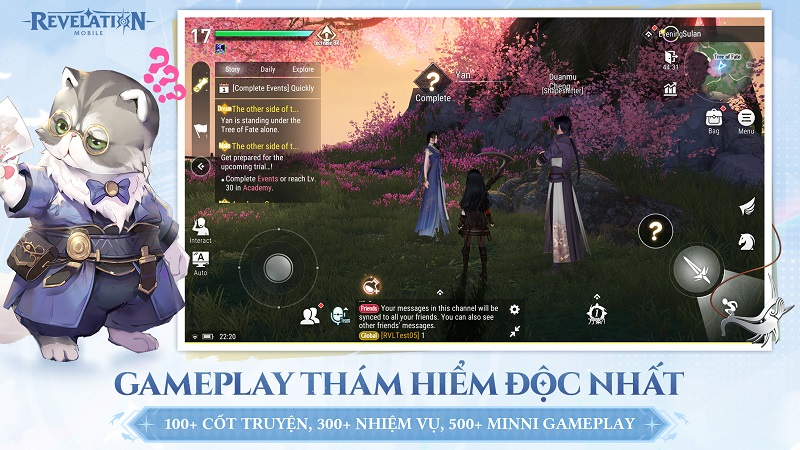 Gameplay của Revelation: Thiên Dụ VNG