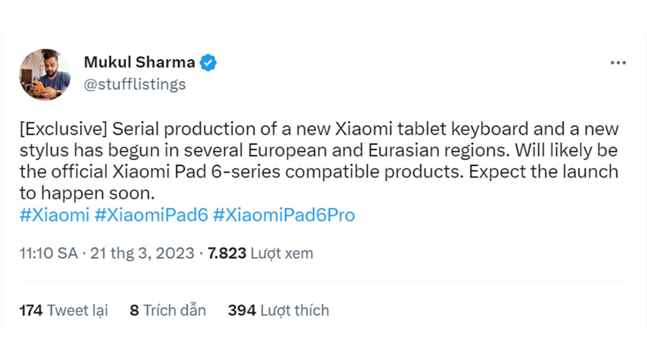 Xiaomi Pad 6