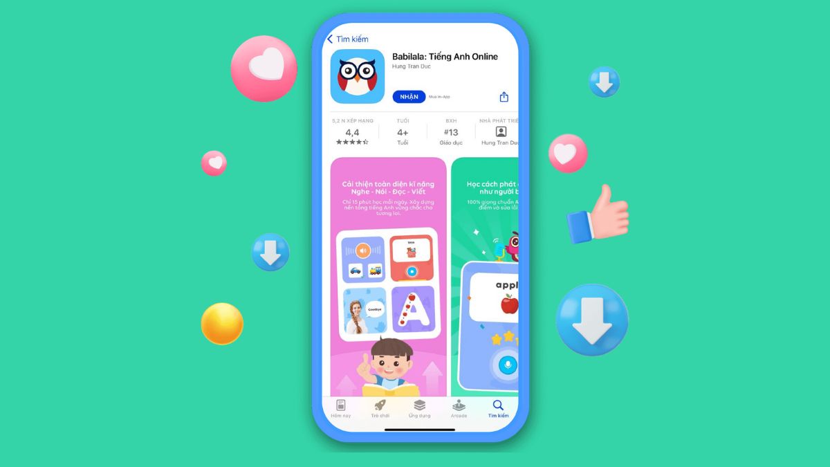Cách tải Babilala trên iOS bước 2