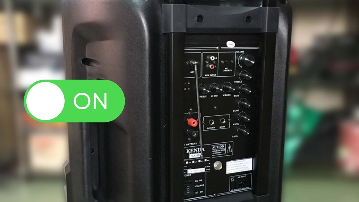 Khắc phục khi loa Bluetooth không bắt được tần số micro không dây bước 4