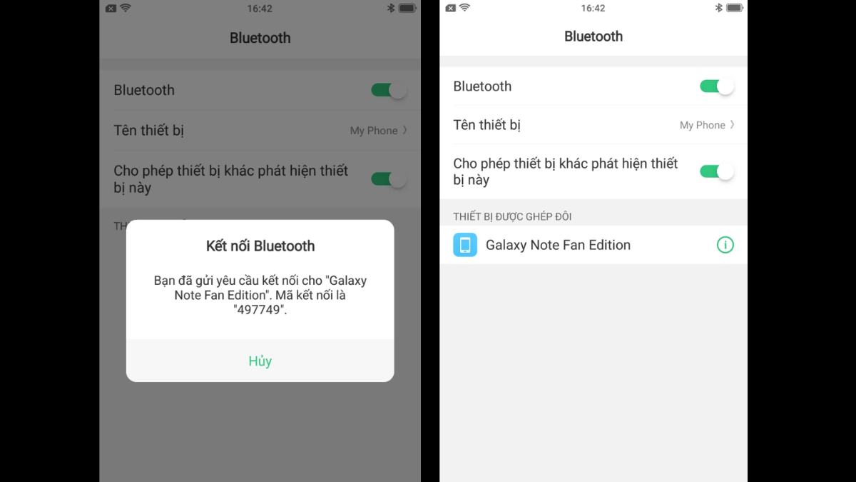 Cách mở loa Bluetooth trên điện thoại OPPO bước 2
