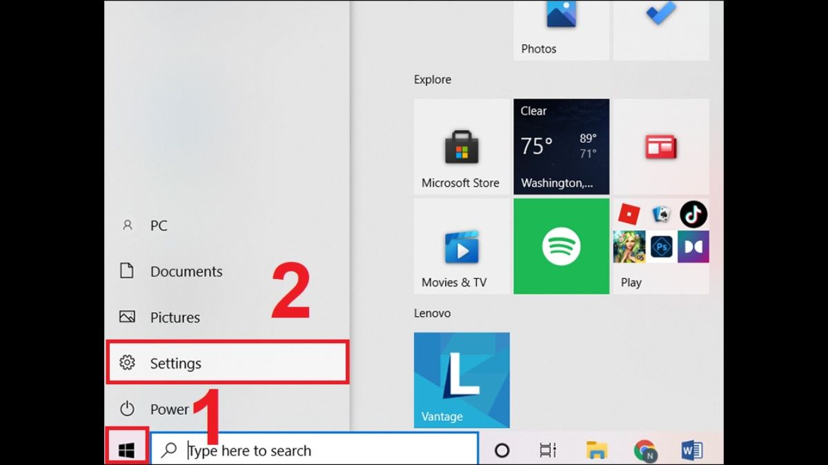 Cách mở loa Bluetooth trên laptop bước 2