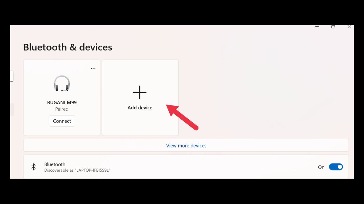 Cách mở loa Bluetooth trên laptop bước 4
