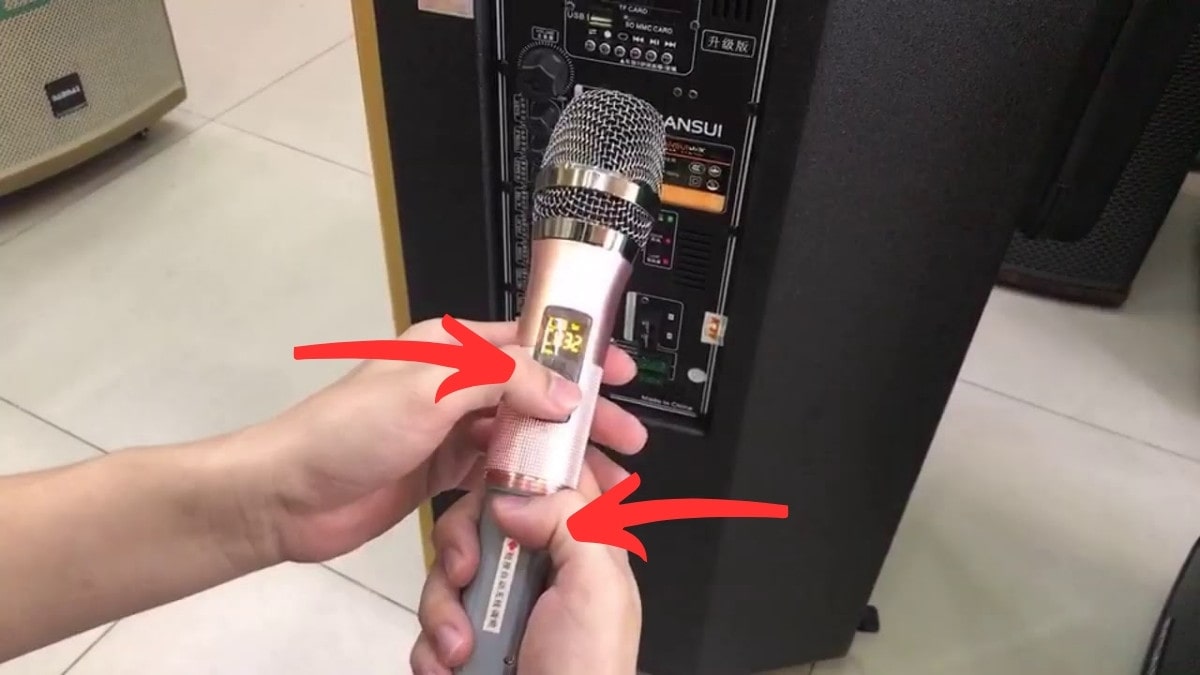 Cách sửa loa kéo không kết nối được 2 micro cùng 1 lúc bước 2