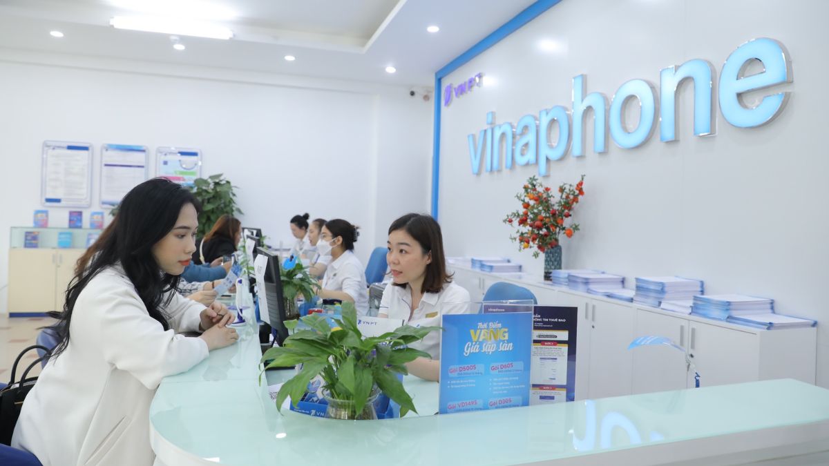 Cách cập nhật thông tin thuê bao VinaPhone trực tiếp tại cửa hàng