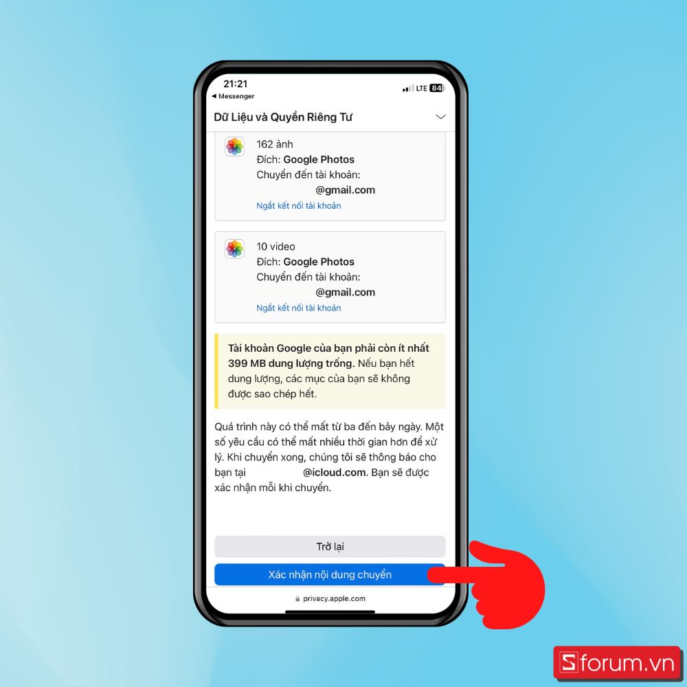 Cách chuyển ảnh từ iCloud sang Google Photos chỉ trong nháy mắt - Bước 