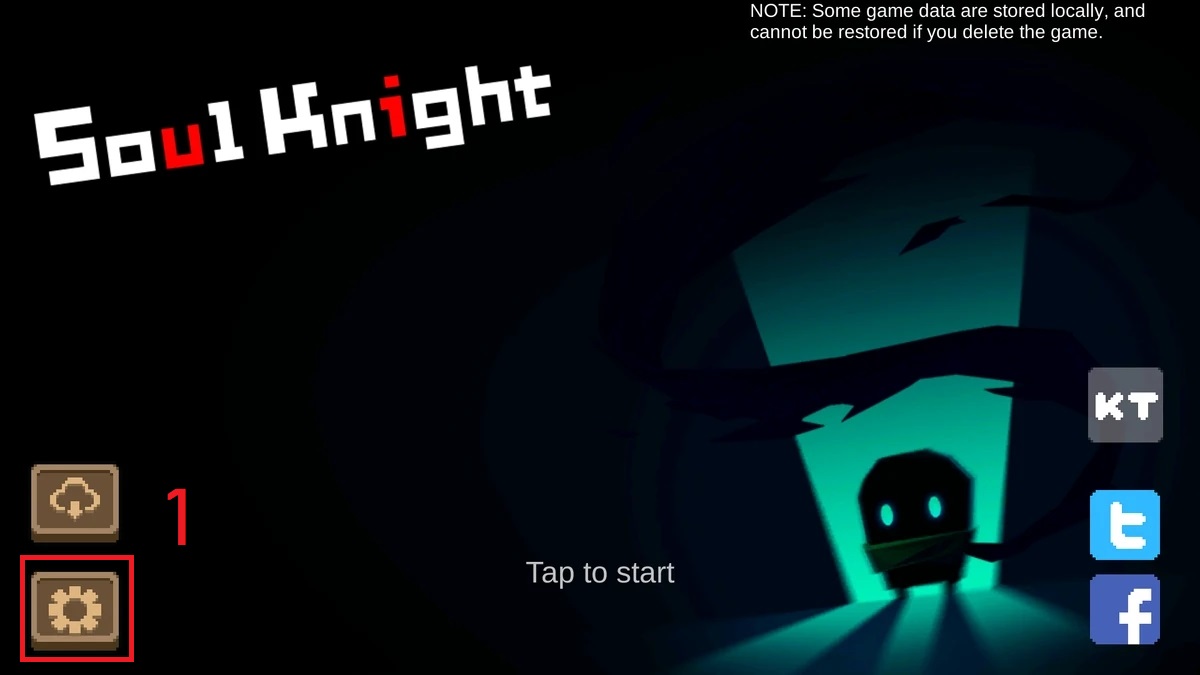 cách nhập code Soul Knight mới nhất bước 1