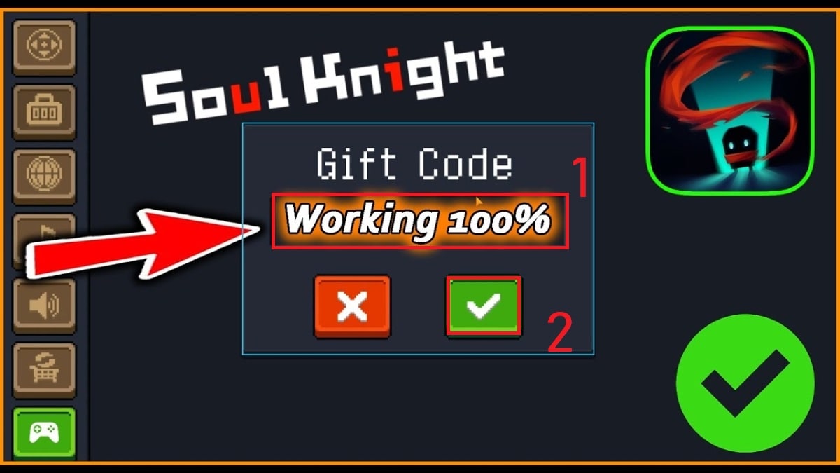 cách nhập code Soul Knight mới nhất bước 3