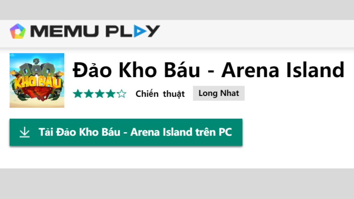 Hướng dẫn tải đảo kho báu trên máy tính PC/Laptop