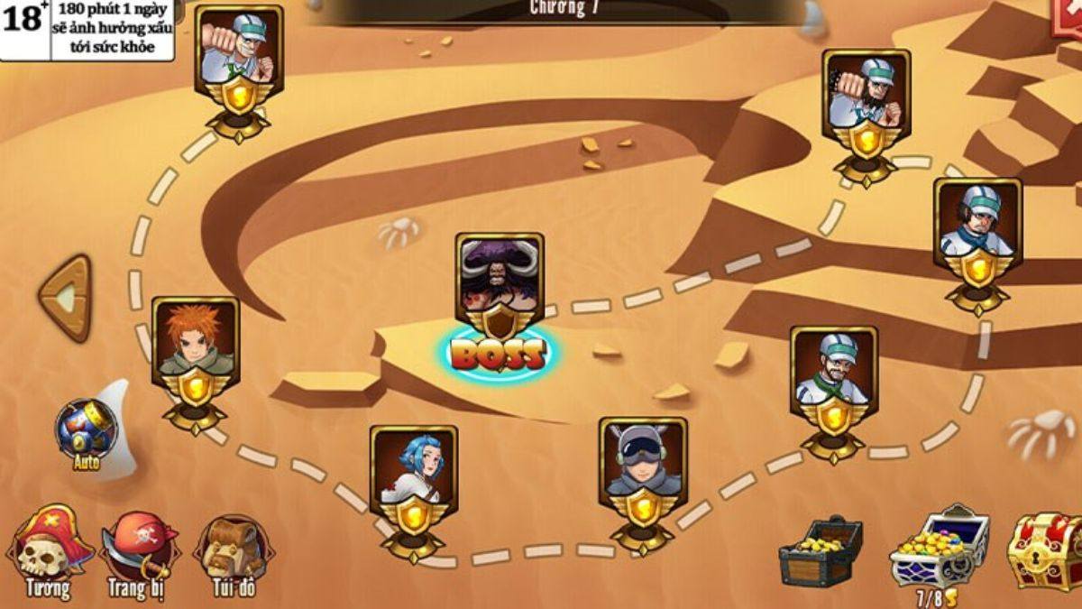Tính năng âm thanh sống động trong game Đảo Kho Báu
