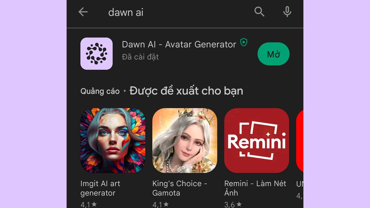 Hướng dẫn cách tải Dawn AI trên điện thoại Android chi tiết