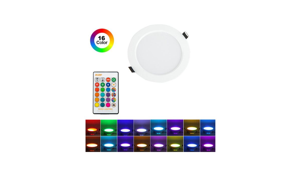 Đèn led âm trần RGB