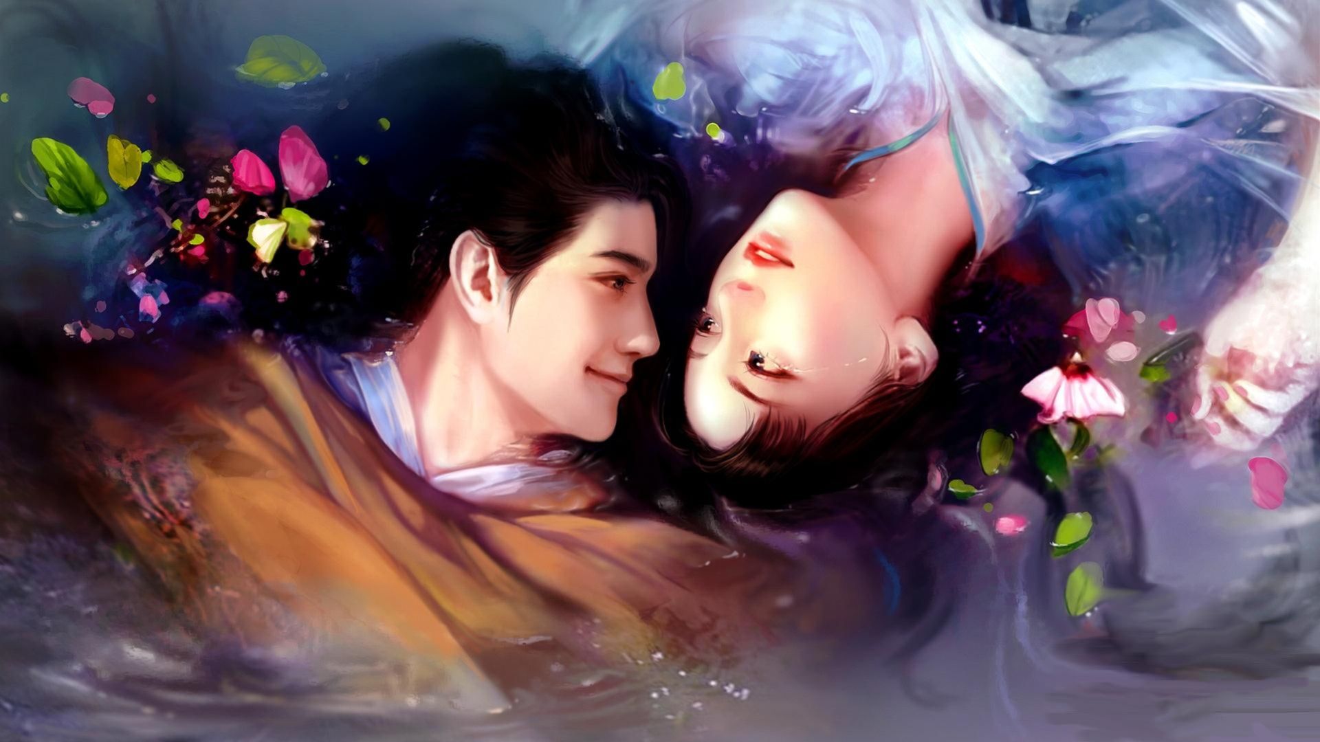 Bộ sưu tập hình nền couple cho ngày 8/3 trên máy tính cực ngọt ngào và ý nghĩa - Hình 12