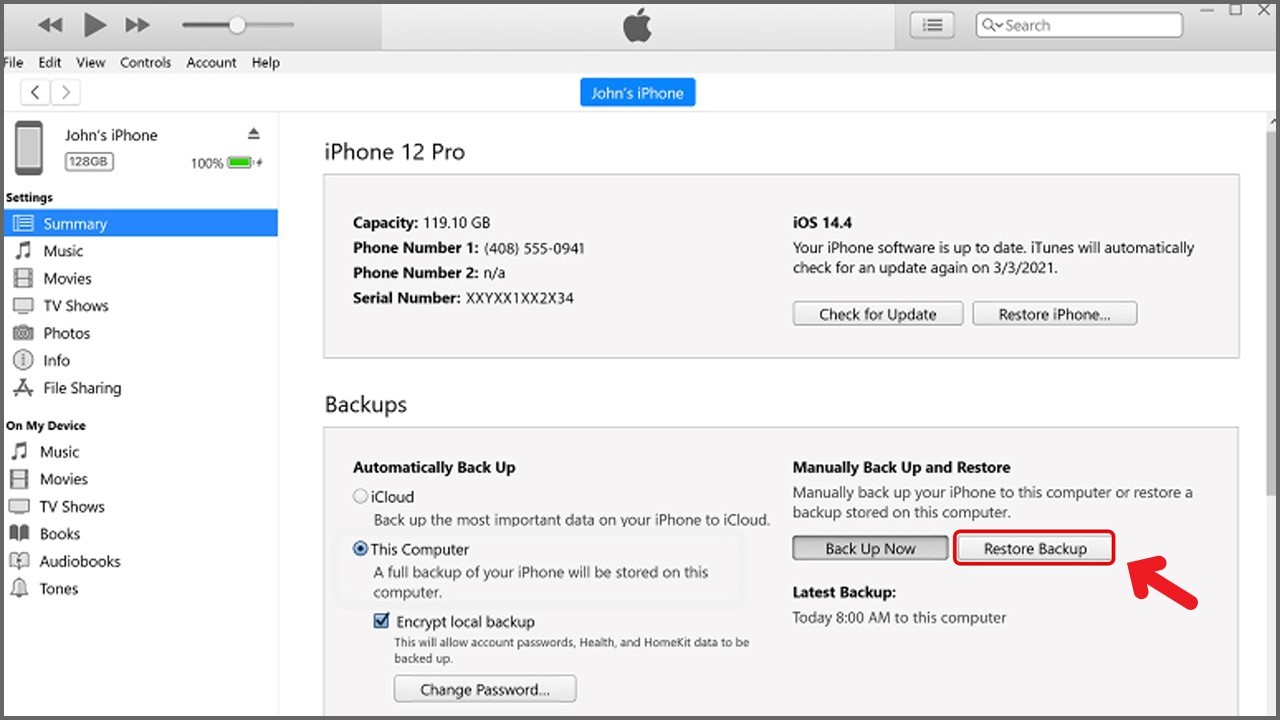 Tips khắc phục tình trạng iPhone bị vô hiệu hóa kết nối iTunes - Hình 2