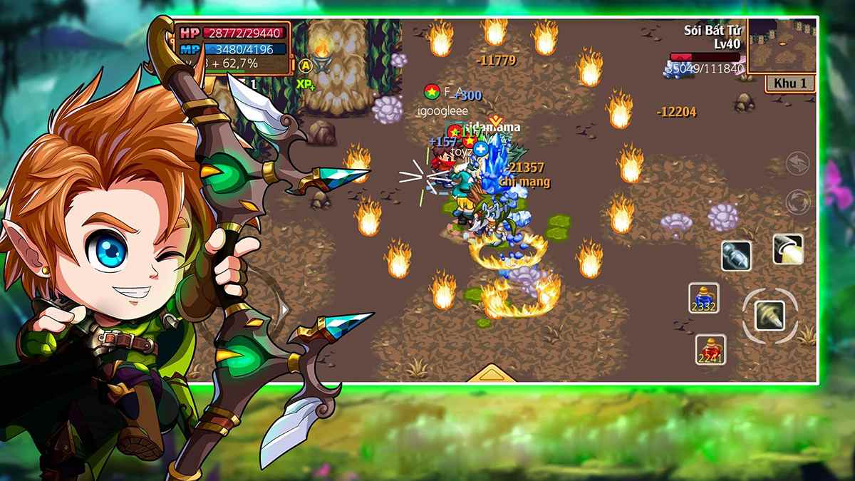 Lối chơi tự do, mới mẻ Knight Age
