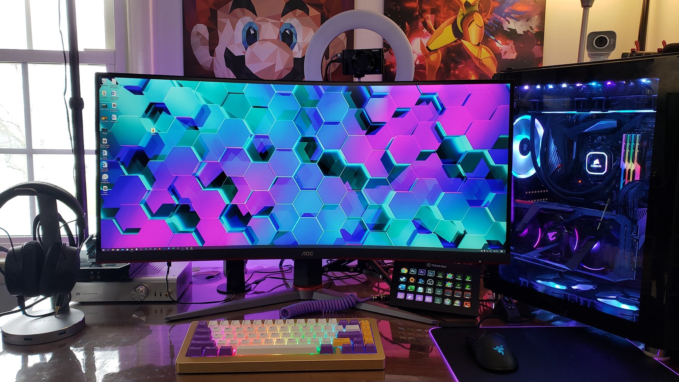 Màn hình Ultrawide AOC CU34G2X 2
