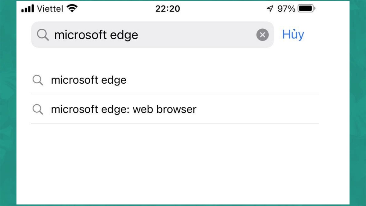 Hướng dẫn cách tải Microsoft Edge trên điện thoại iPhone