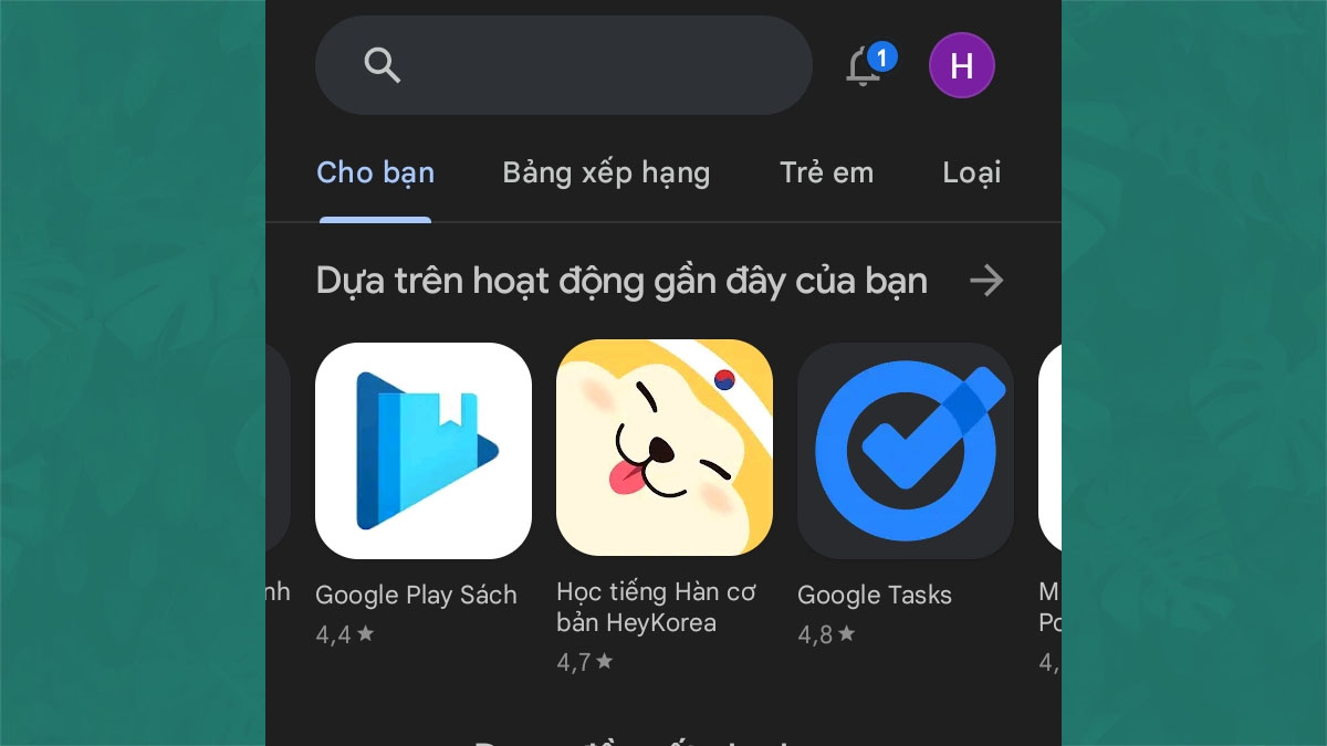 Cách tải Mocha trên Android bước 1