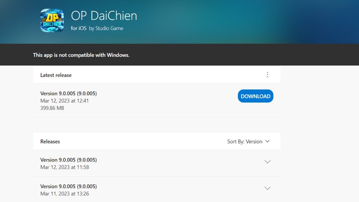 Hướng dẫn Cách tải op đại chiến trên điện thoại iOS
