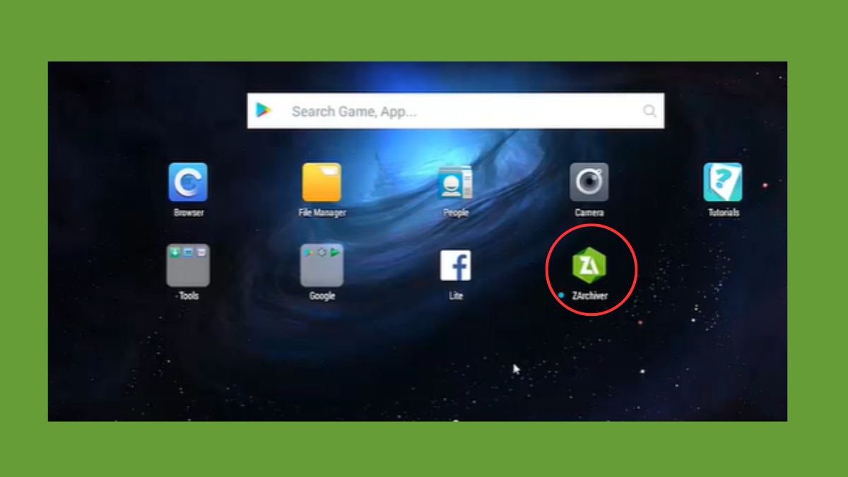 Cách tải ZArchiver APK trên máy tính bước 5