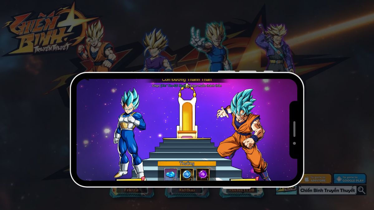 Đồ họa trong gameplay Chiến binh truyền thuyết 