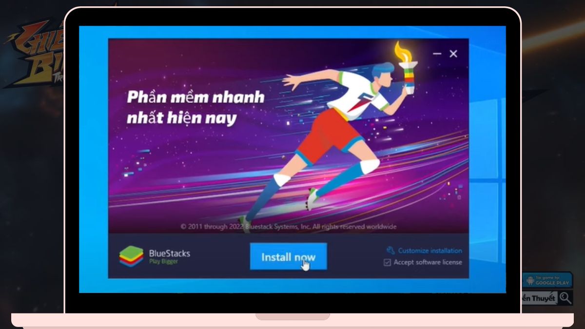 Cách tải chiến binh truyền thuyết APK trên PC