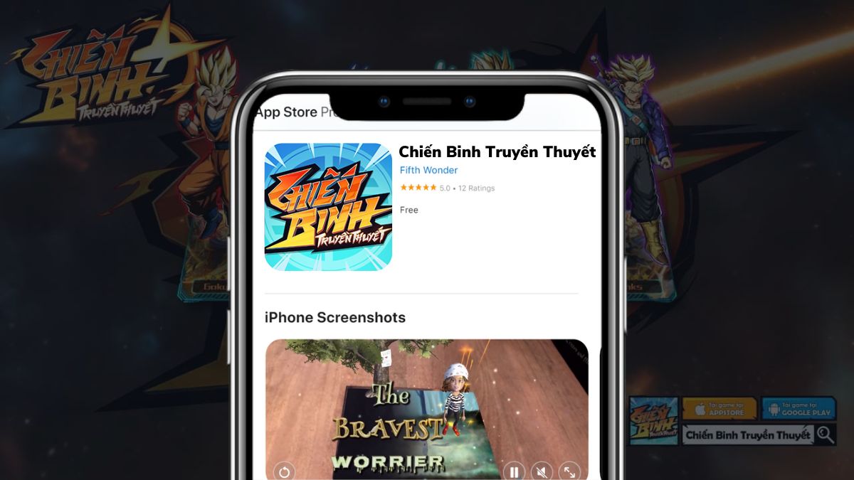 Cách tải Chiến Binh Truyền Thuyết trên điện thoại iOS