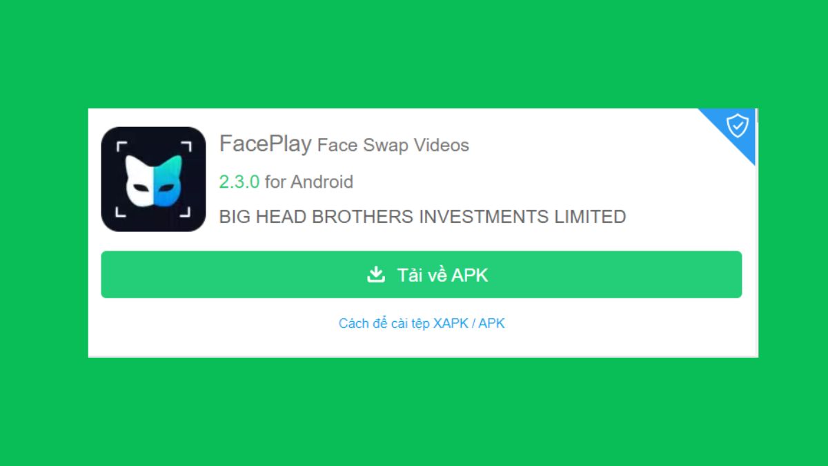 Cách tải Faceplay trên Android bước 1