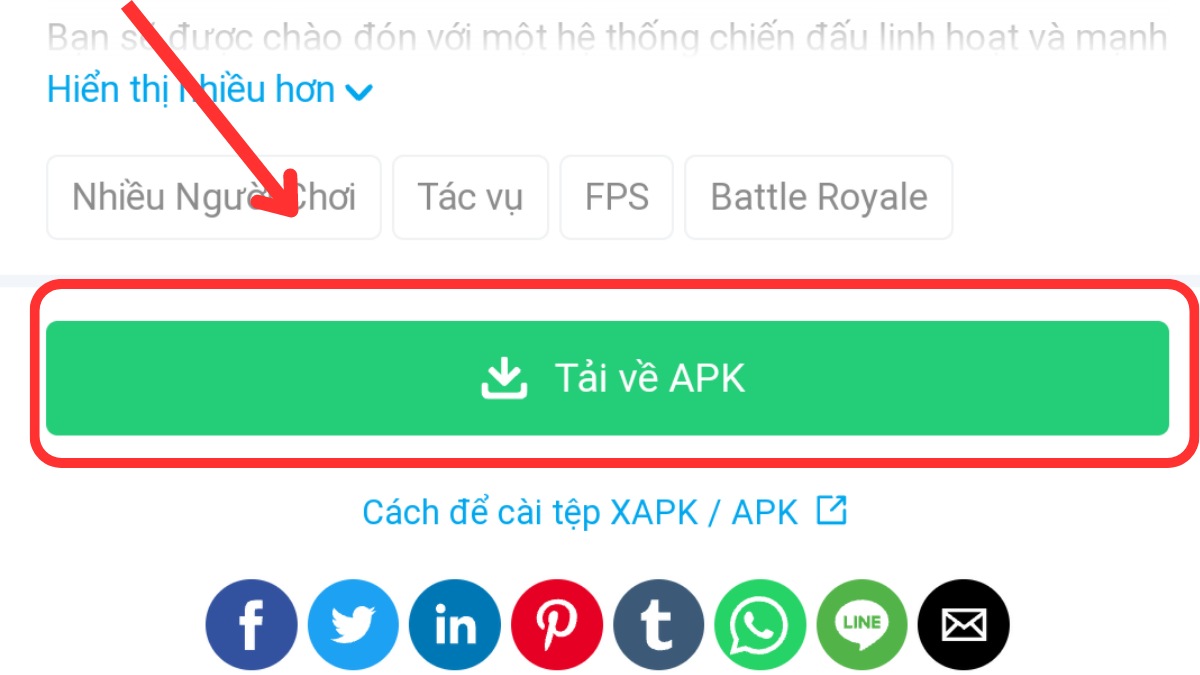 Cách tải Sausage Man trên điện thoại Android bước 3