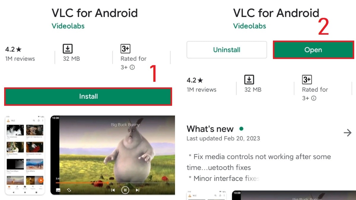 Cách tải VLC Media Player trên Android bước 2