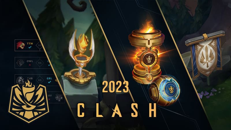 phần thưởng chiến thắng chế độ Clash trong LMHT