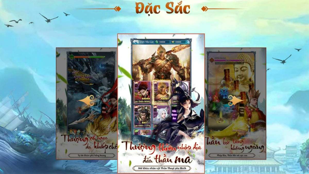 Tính năng nổi bật trong game thượng cổ truyền kỳ