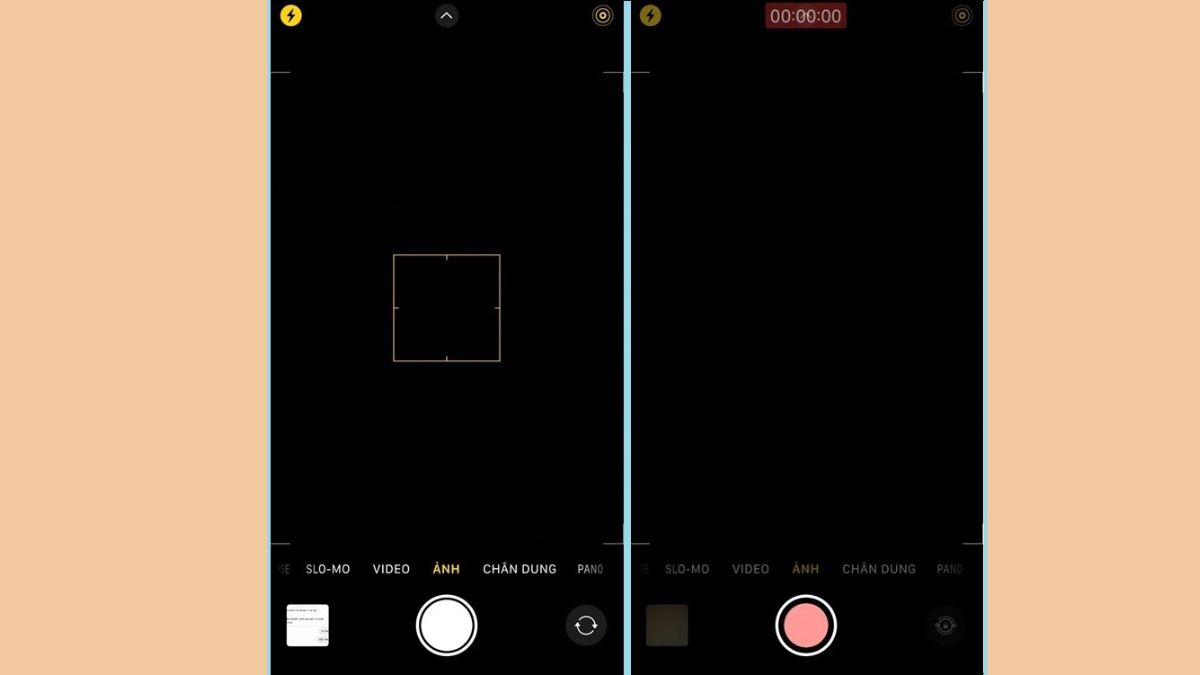 tính năng Mở rộng hỗ trợ QuickTake trong camera iphone