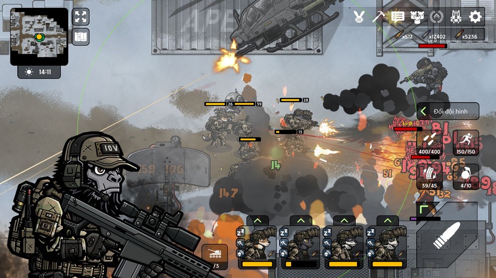 Bad 2 Bad: Apocalypse tựa game offline bắn súng sinh tồn thế giới mở
