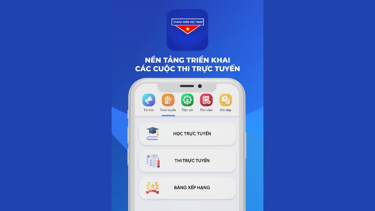 Tham gia cuộc thi trực tuyến của Đoàn Thanh niên Việt Nam dễ dàng