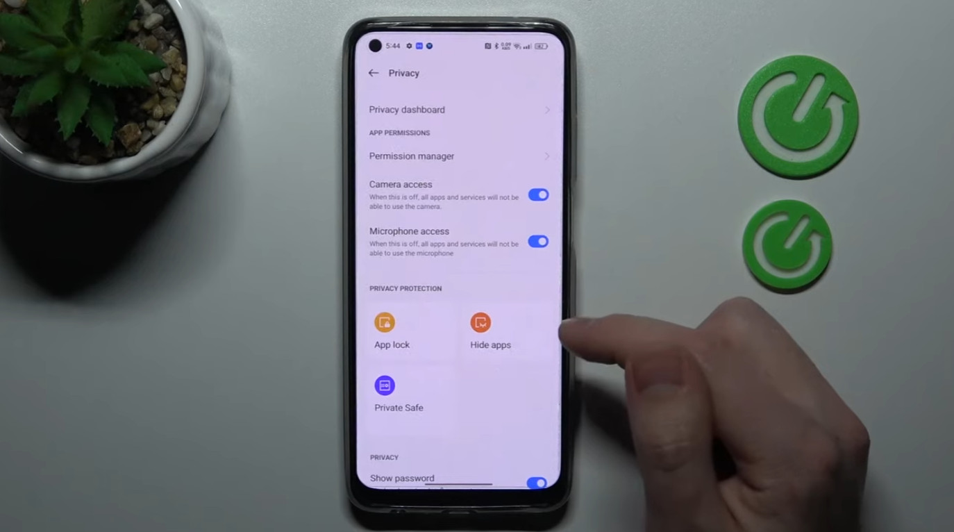 Cách ẩn ứng dụng trên Realme nhanh chóng Bước 3