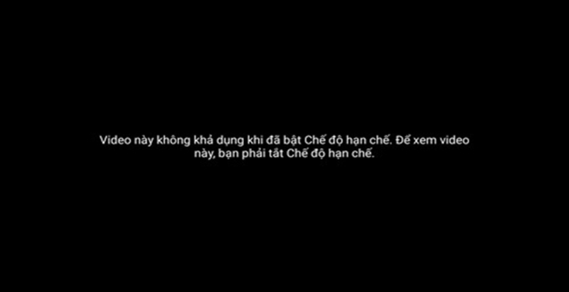 Cách chặn kênh Youtube ở trên tivi và lọc bỏ những nội dung xấu 3