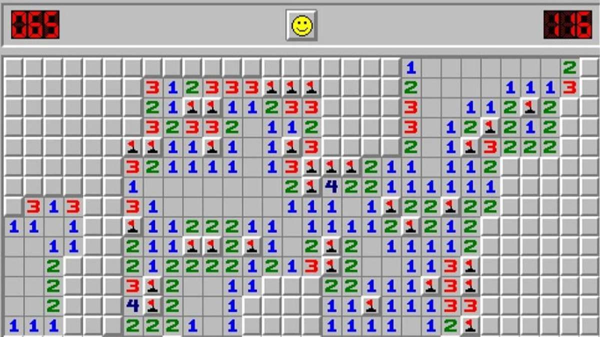 Mẹo, kinh nghiệm chơi Minesweeper hay cho người mới là ghi nhớ công thức 