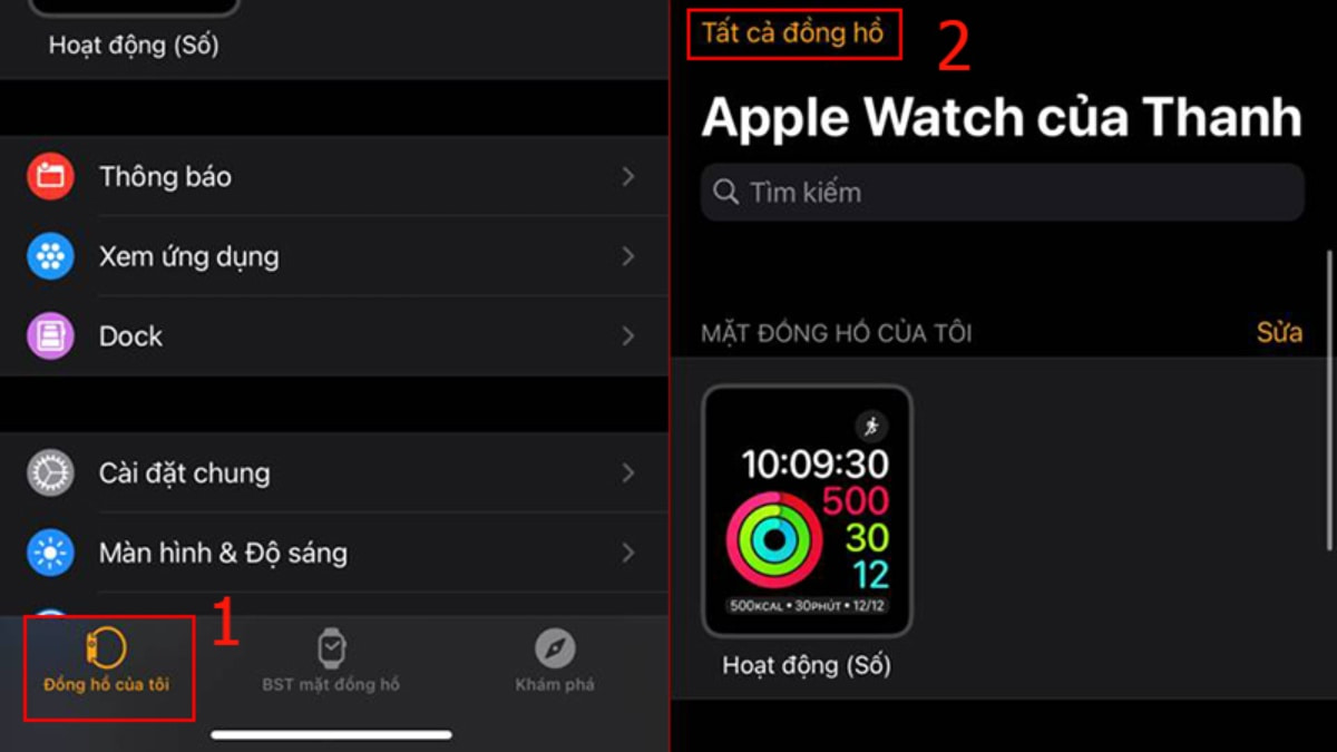 Cách đăng xuất Apple Watch chi tiết từ A-Z bước 1