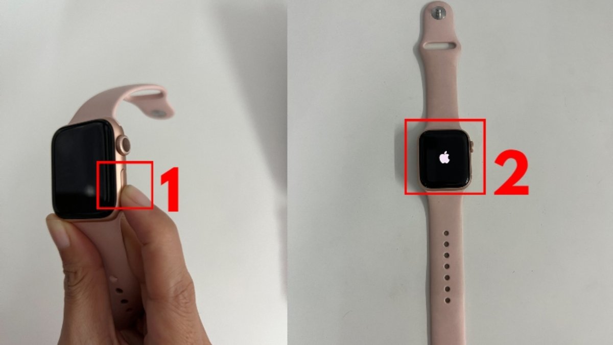 Cách mở nguồn Apple Watch 