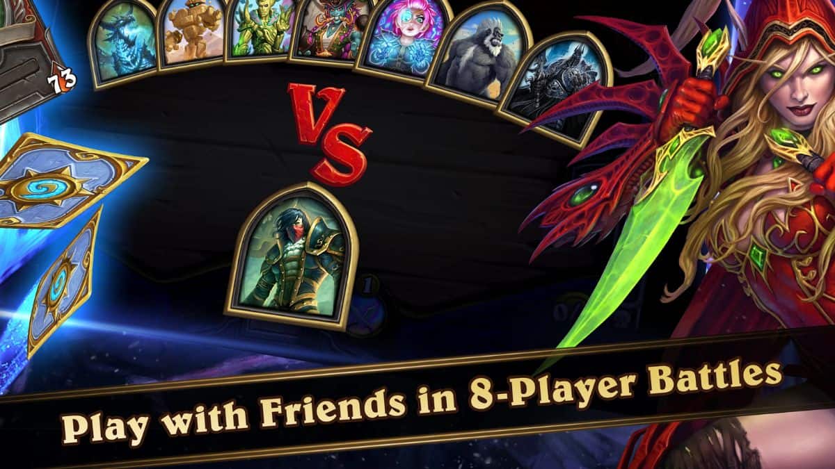 gameplay Hearthstone có Chế độ PvP hấp dẫn