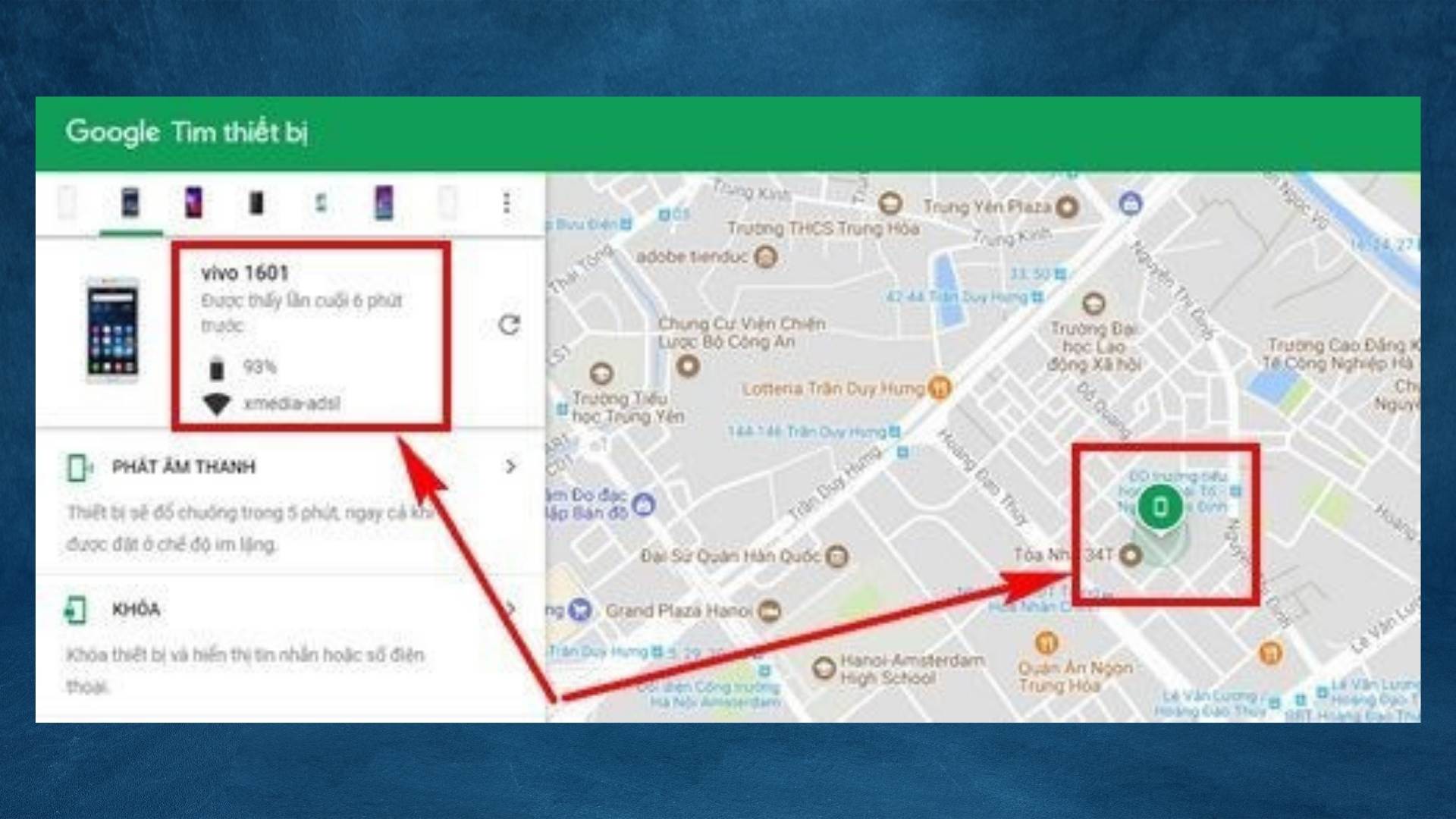 Cách tìm điện thoại Vivo bị mất siêu đơn giản 1