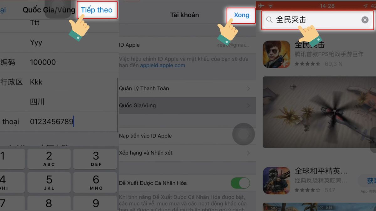 Cách tải Chiến Dịch Huyền Thoại trên điện thoại iOS