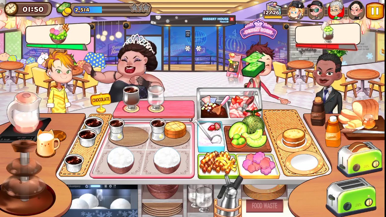 Cooking Adventure hiện có 50 nhà hàng của nhiều nước trên thế giối