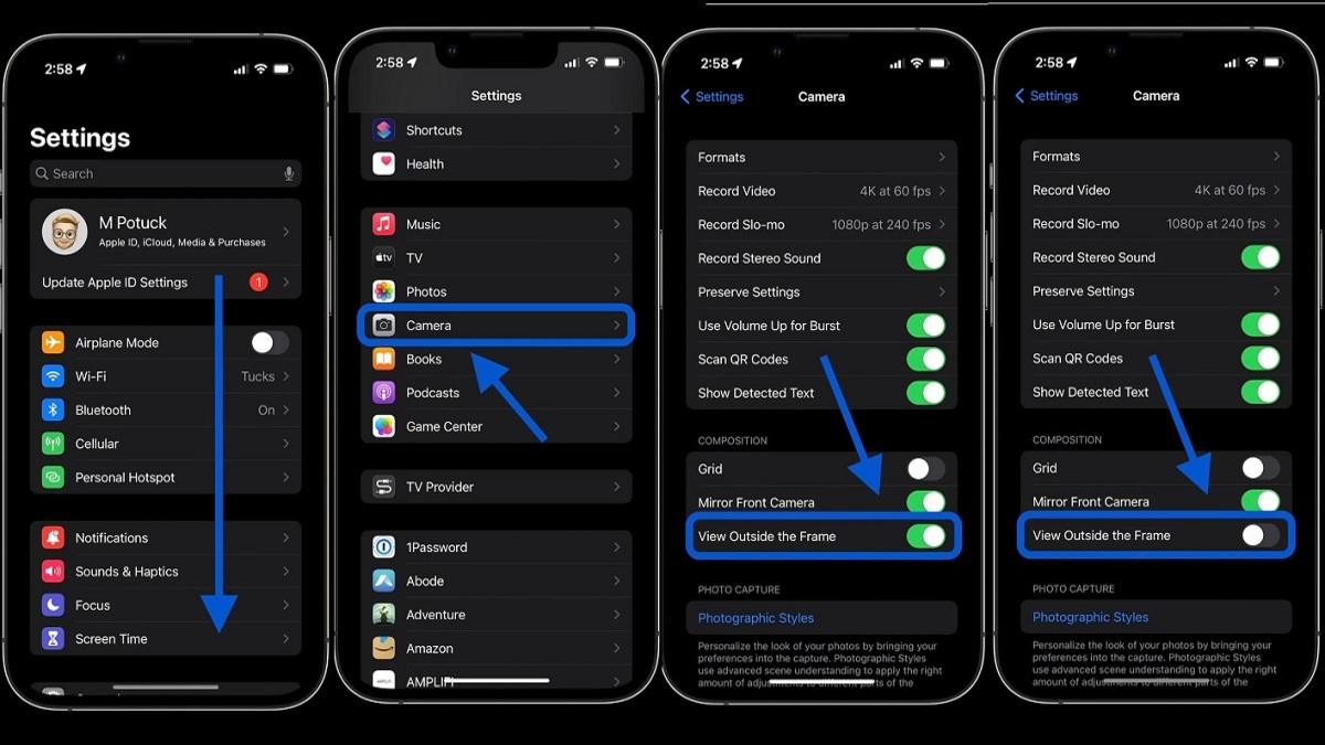 Hướng dẫn bật, tắt tính năng Deep Fusion trên iPhone 11 Series bước 1