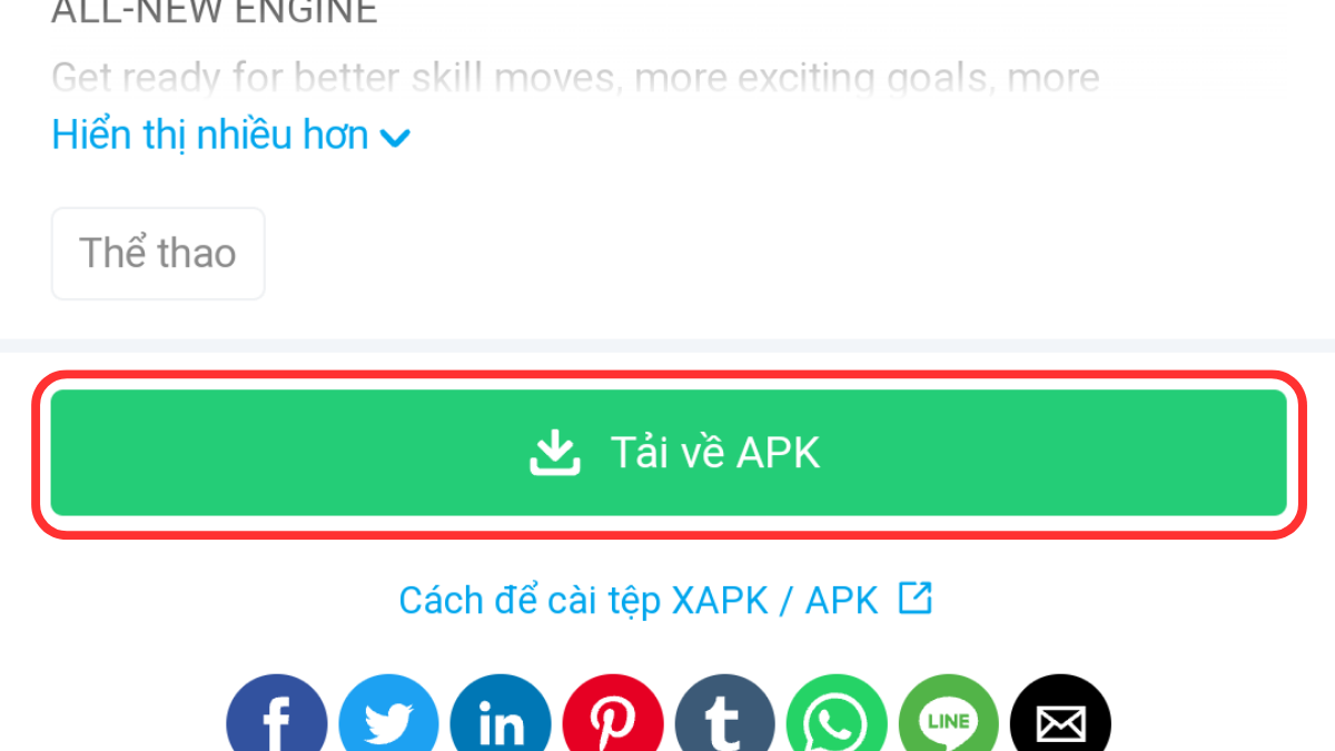 Cách tải FIFA 16 Soccer APK trên điện thoại Android bước 3