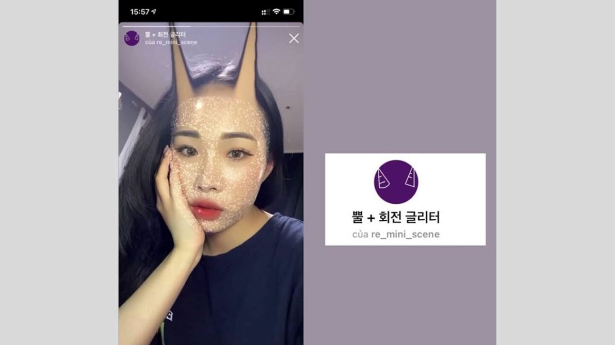 Filter Dermon Face (Cặp sừng lấp lánh)