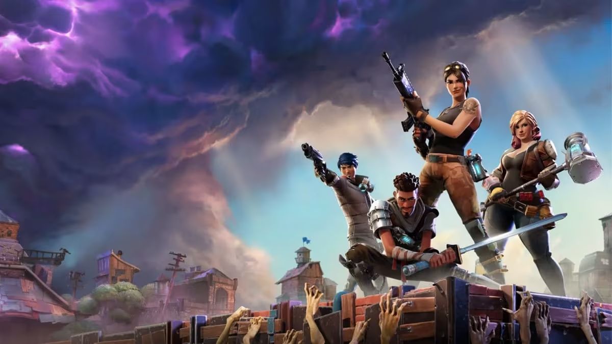 Tựa Game Fortnite có Vũ khí đa dạng