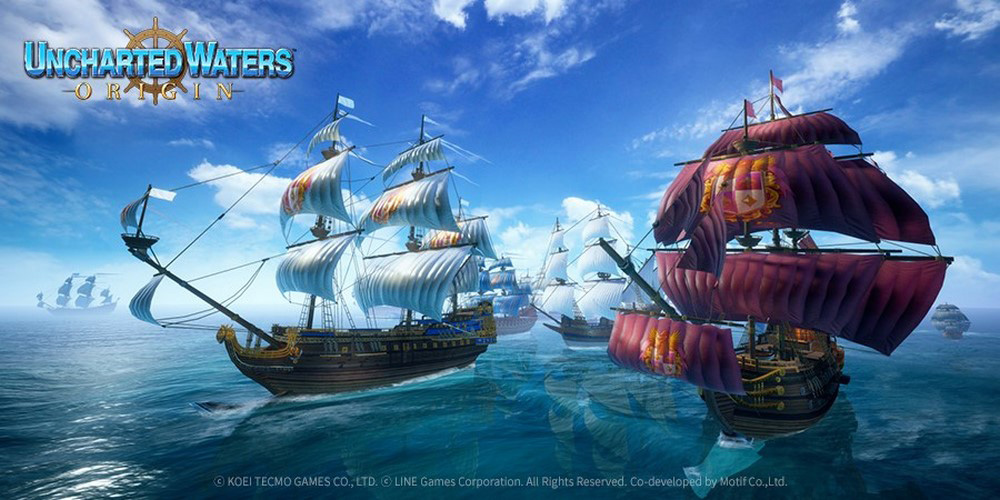 Game mobile MMORPG: Uncharted Waters Origin