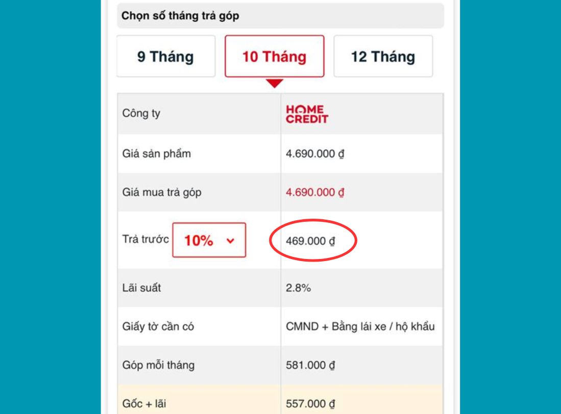 Cách thức mua ghế gaming giá rẻ 500k bằng hình thức trả góp qua công ty tài chính tại CellphoneS - Hình 2